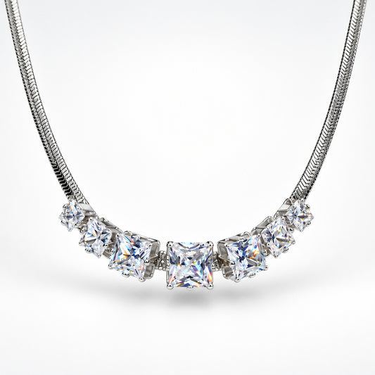 Silver Sparkle Necklace