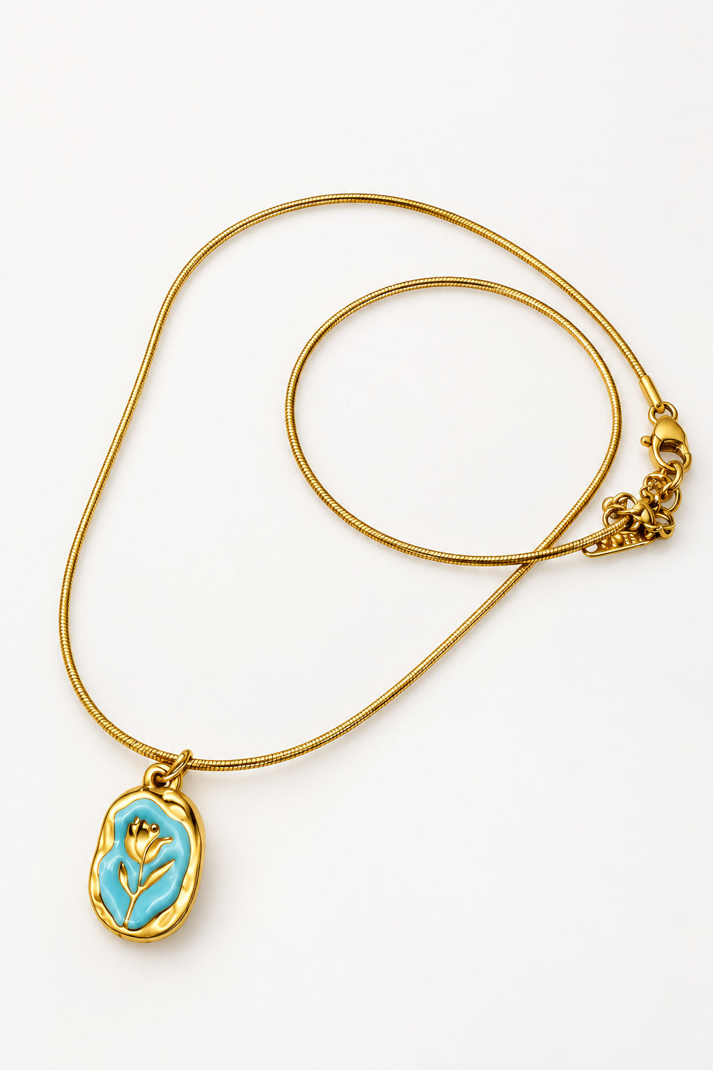 Floral Pendant Necklace