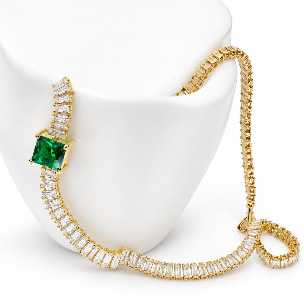 Emerald Green Choker