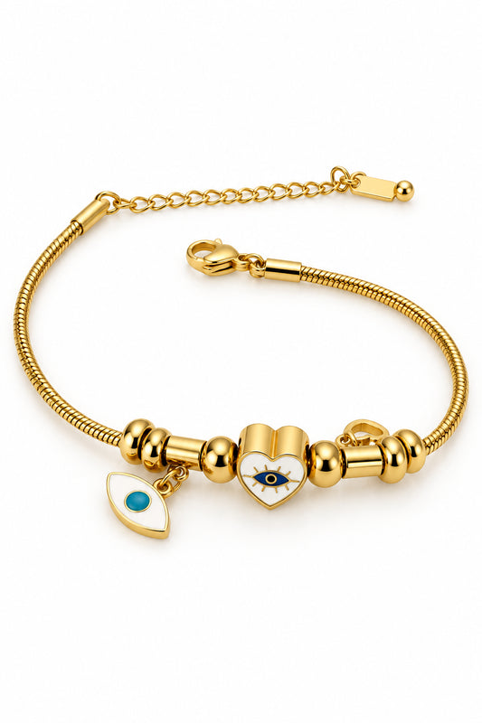 Evil Eye Charm Bracelet