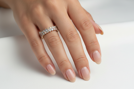 Crystal Dome Ring