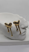 Gold Dripping Heart