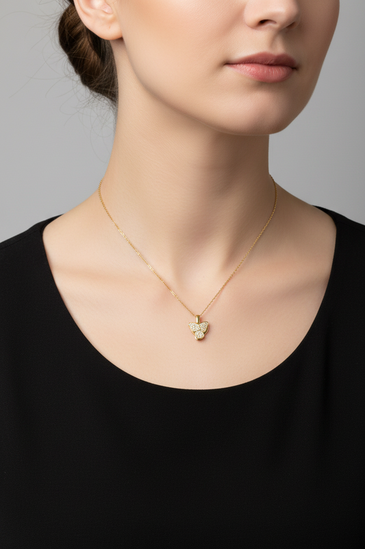 Butterfly Pendant Necklace