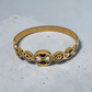 Gold Floral Cut-Out Bracelet