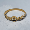 Gold Floral Cut-Out Bracelet
