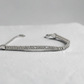 Silver Double Curb Chain Bracelet