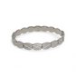 Silver-Tone Lattice Bracelet