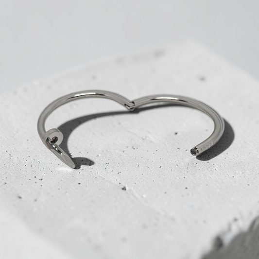 Nail Motif Bangle
