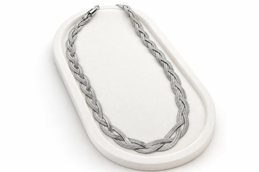 Braided Statement Necklace