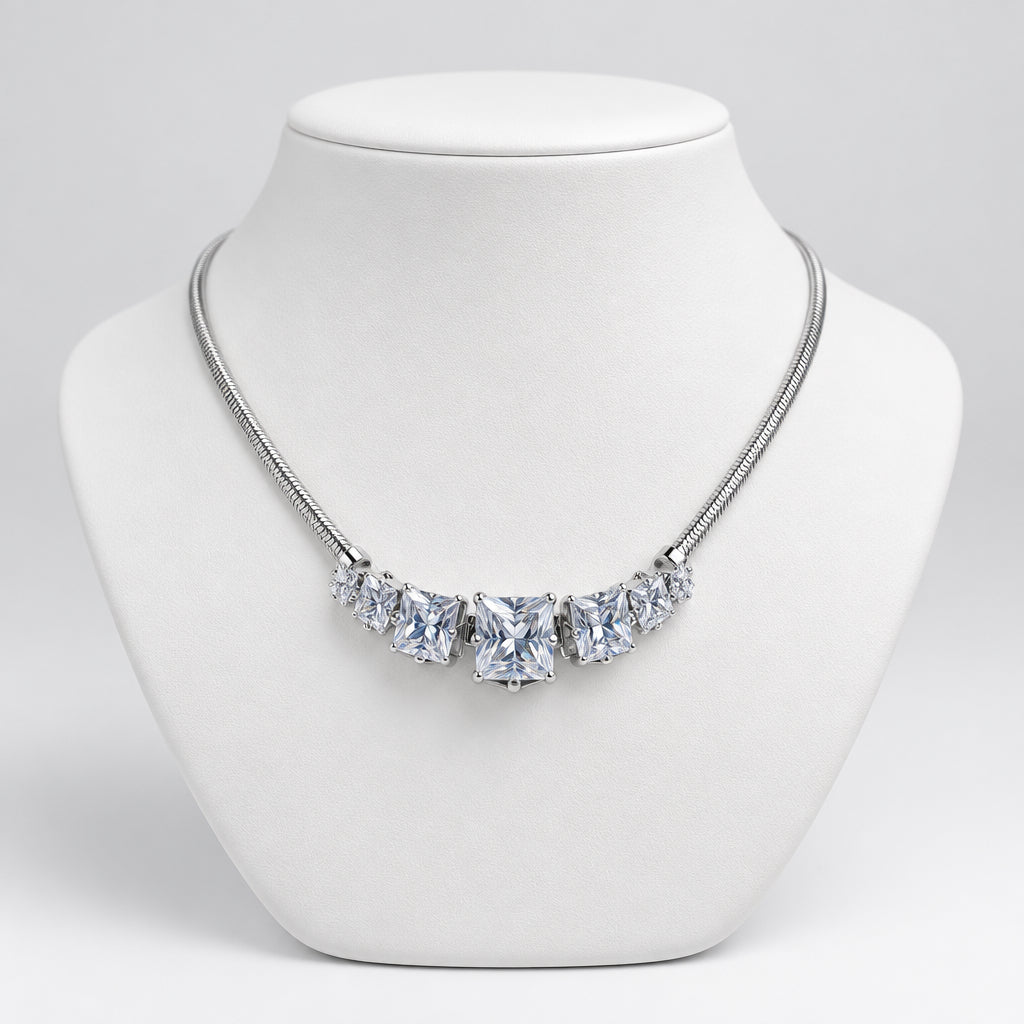 Silver Sparkle Necklace