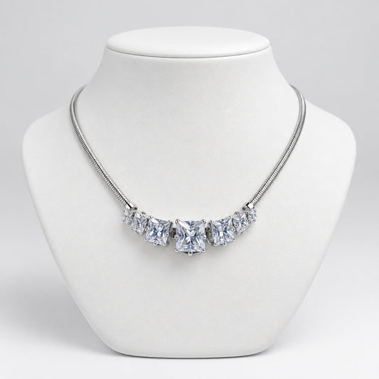 Silver Sparkle Necklace