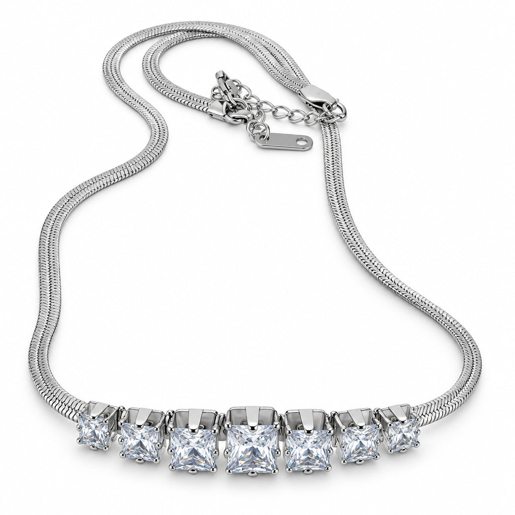 Silver Sparkle Necklace