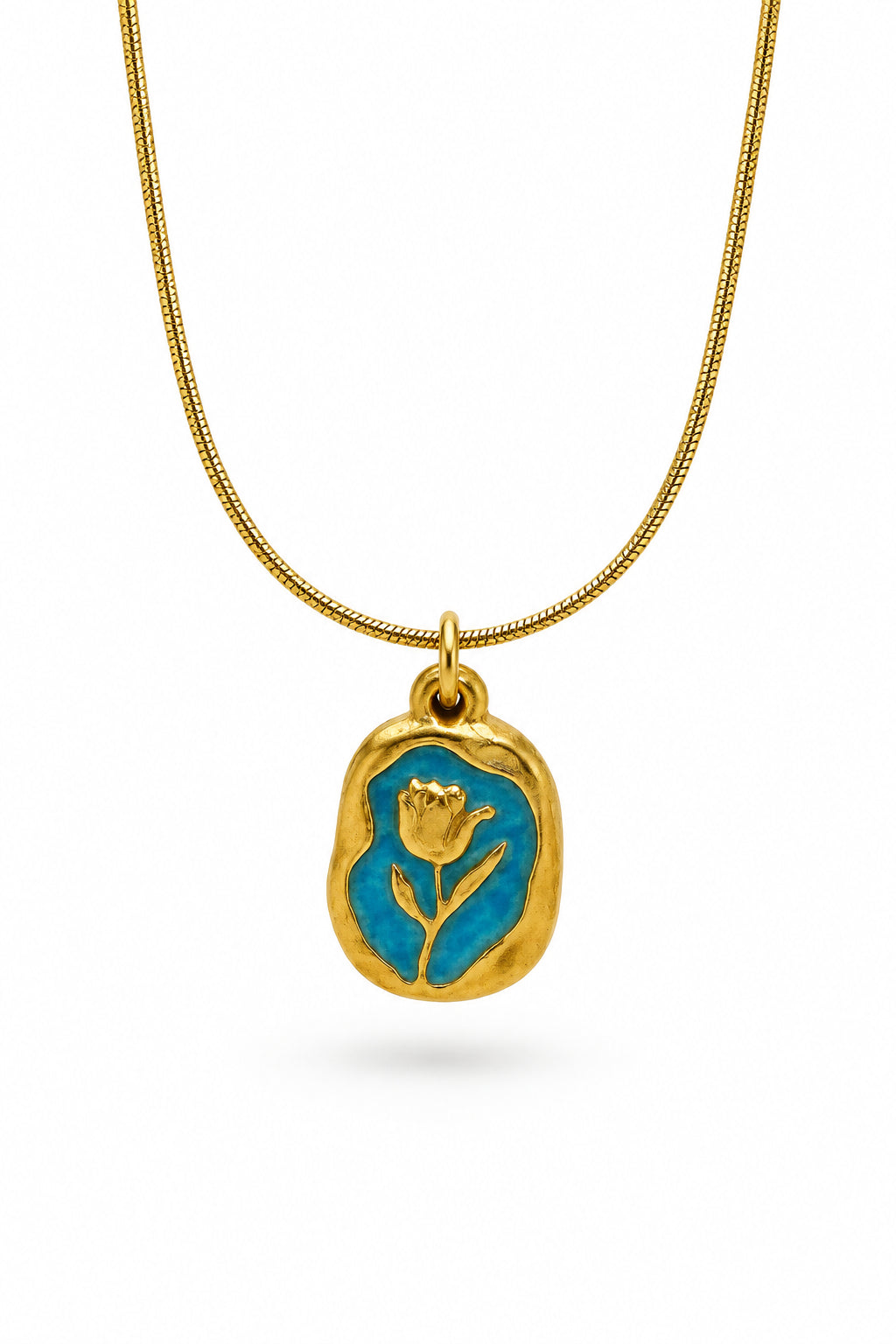 Floral Pendant Necklace