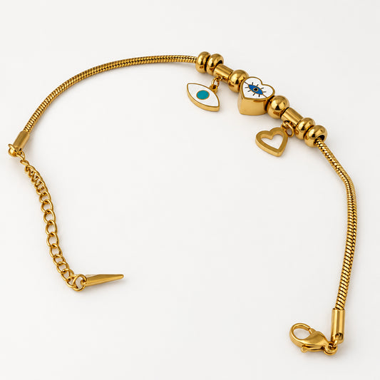 Evil Eye Charm Bracelet