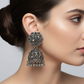 Vintage Oxidized Jhumka