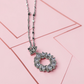 Celestial Halo Wreath Necklace