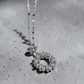 Celestial Halo Wreath Necklace