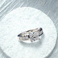 Architectural Princess-Cut Solitaire