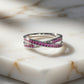 Pink Zircon Ring