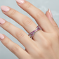 Pink Zircon Ring
