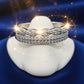 Delicate Crystal Wave Band