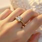 Radiant Princess-Cut Solitaire Ring