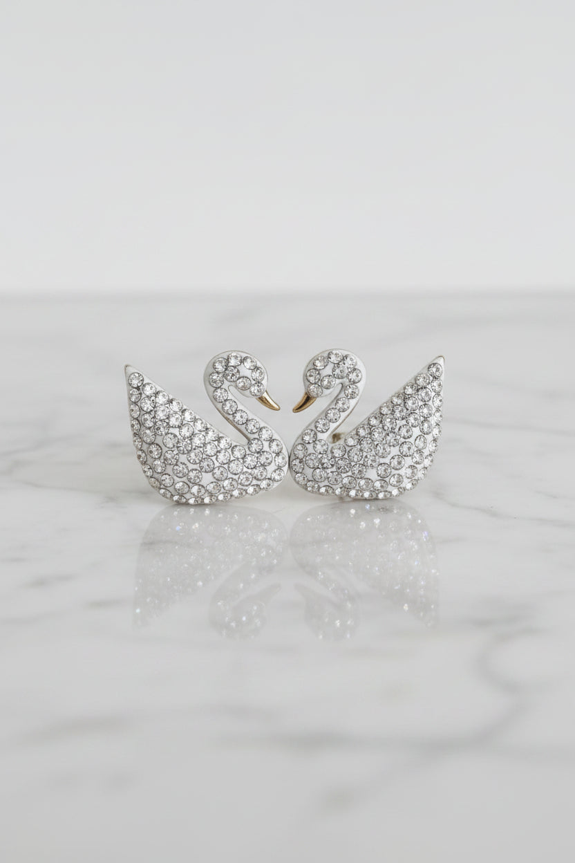 Swan Earrings