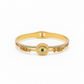 Gold-Tone Evil Eye Bangle